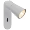 Image de SLV PURI 2.0 Cone, Applique et plafonnier apparent, interrupteur, rectangulaire, 1x max. 6W GU10, gris 1008303