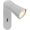Image de 0 Cone Puri 2 Applique Et Plafonnier Cct Rectangulaire 6w Gu10 Gris - Slv - 1008303