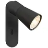 Image de SLV PURI 2.0 Cone, Applique et plafonnier apparent, interrupteur, rectangulaire, 1x max. 6W GU10, noir 1008300
