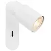 Image de SLV PURI 2.0 Tube, applique et plafonnier, interrupteur, rectangulaire, 1x max. 6W GU10, blanc 1008298