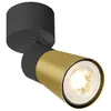 Image de SLV PURI 2.0 Cone, Applique et plafonnier apparent, 1x max. 6W GU10, noir / or 1008289