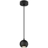 Image de SLV LIGHT EYE 90, Lampe à suspension, GU10, longueur de suspension 150cm, 1x max. 6W, noir mat 1008172