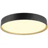 Image de SLV 1008924 DECONA 42, CL, PHASE, plafonnier apparent, rond, 3000/4000K, 23 W, noir / or