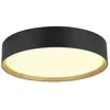 Image de SLV 1008920 DECONA 30, CL, PHASE, plafonnier apparent, rond, 3000/4000K, 17 W, noir / or
