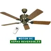 Image de Casafan - Ventilateur De Plafond Dc Eco Elements 132 Laiton