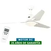 Image de Ventilateur De Plafond Avec Lumière Casafan 513286 Eco Aviatos 132 Blanc We-we