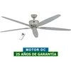 Image de Casafan - Ventilateur De Plafond Dc Eco Elements 180 Chrome