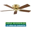 Image de Casafan - Ventilateur De Plafond Classic Flat Iii Laiton Poli 132