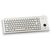 Image de Cherry Slim Line Compact-Keyboard G84-4400 - Clavier - 84 touches AZERTY - gris