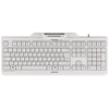 Image de CHERRY KC 1000 SC clavier Universel USB AZERTY Belge Blanc - Neuf