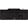 Image de Cherry KC 1000 SC USB AZERTY Französisch Schwarz Tastatur (JK-A0100FR-2)
