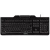 Image de CHERRY KC 1000 SC Clavier filaire lecteur cartes à puce, noir, USB, AZERTY - FR - Neuf