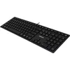 Image de CHERRY KC 6000 slim - Tastatur - USB - Englisch (USA) mit EURO-Symbol - Schwarz (JK-1600EU-2)