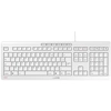 Image de CHERRY STREAM KEYBOARD Clavier filaire, blanc grisé, USB, AZERTY - FR - Neuf