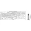 Image de CHERRY STREAM DESKTOP - Ensemble clavier et souris - sans fil - 2.4 GHz - allemand - Commutateur de touche : CHERRY SX - Pale Gray