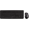 Image de CHERRY DW 5100 - Ensemble clavier et souris - sans fil - 2,4 GHz - Belgique - Interrupteur à clé : CHERRY LPK - Noir