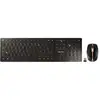 Image de CHERRY DW 9100 SLIM clavier Souris incluse Universel RF sans fil + Bluetooth AZERTY Français Noir - Neuf