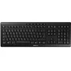 Image de CHERRY Stream Keyboard Wireless, Clavier sans Fil, Disposition Belge (AZERTY), Connexion Radio 2,4 GHz, Touches silencieuses, Design Plat, Alimenté par Batterie, Noir en occasion ou reconditionné