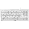 Image de CHERRY STREAM KEYBOARD TKL clavier Universel USB AZERTY Français Blanc - Neuf