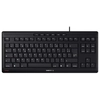Image de CHERRY STREAM KEYBOARD TKL clavier Universel USB AZERTY Français Noir - Neuf