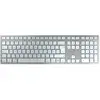 Image de CHERRY KW 9100 SLIM FOR MAC clavier Universel USB + Bluetooth QWERTZ Allemand Argent - Neuf