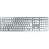 Image de CHERRY KW 9100 SLIM FOR MAC clavier Universel USB + Bluetooth AZERTY Français Argent - Neuf