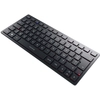 Image de CHERRY KW 9200 MINI - Tastatur - kabellos - 2.4 GHz, Bluetooth 5.0 - AZERTY - Französisch - Tastenschalter: CHERRY SX - Schwarz