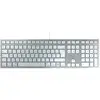 Image de CHERRY KC 6000C FOR MAC clavier Universel USB AZERTY Français Argent - Neuf
