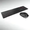Image de CHERRY DW 9500 SLIM - Tastatur-und-Maus-Set - kabellos - 2.4 GHz, Bluetooth 4.0 - AZERTY - Belgien - Tastenschalter: CHERRY SX - Grau, Schwarz - plastikfreie Verpackung