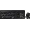 Image de CHERRY STREAM DESKTOP COMFORT - Ensemble clavier et souris - 100% full size - sans fil - 2.4 GHz - QWERTY - Allemand - Interrupteur à clé : CHERRY SX - Noir (JD-8550DE-2)