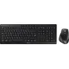 Image de CHERRY STREAM DESKTOP COMFORT - Ensemble clavier et souris - 100% - full size - sans fil - 2.4 GHz - AZERTY - Français - Interrupteur : CHERRY SX - Noir Gris (JD-8550FR-2)