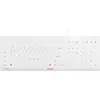 Image de CHERRY TAS STREAM PROTECT KEYBOARD Corded DE-Layout weiß