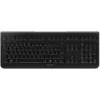 Image de CHERRY KW 3000 - Clavier - silencieux, disposition pleine taille - sans fil - 2,4 GHz - QWERTZ - allemand - noir - emballage sans plastique (JK-3000DE-2)