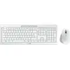 Image de CHERRY STREAM DESKTOP COMFORT - Ensemble clavier et souris - 100% - full size - sans fil - 2.4 GHz - QWERTY - Allemand - Interrupteur à clé : CHERRY SX - Blanc Gris (JD-8550DE-0)