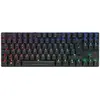 Image de CHERRY XTRFY MX 8,2 - Clavier - 80% - TKL - rétroéclairage - sans fil - Bluetooth 5,2, 2,4 GHz, USB-C - QWERTZ - allemand - Commutateur de touches : CHERRY MX2A Red - noir (G80-3882LJADE-2)