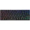 Image de CHERRY XTRFY MX 8,2 - Clavier - 80% - TKL - rétroéclairage - sans fil - Bluetooth 5,2, 2,4 GHz, USB-C - QWERTZ - allemand - Commutateur de touches : CHERRY MX2A Brown - noir (G80-3882LIADE-2)