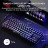 Image de CHERRY MX 8.2 Pro TMR Wireless Tastatur Gaming USB + RF Wireless + Bluetooth QWERTZ Deutsch Schwarz