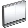 Image de Geberit ONE armoire de toilette avec ComfortLight, 2 portes, montage encastré, avec niche, 105x90x15cm, 505.824.00.7