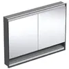 Image de Geberit ONE armoire de toilette avec ComfortLight, 2 portes, montage encastré, avec niche, 120x90x15cm, 505.825.00.7