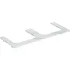 Image de Geberit ONE Plaque de lavabo, découpe double, pour lavabo à poser, grès cérame, 120x2x47cm, 505.165.00.1