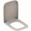 Image de Siège de WC Geberit Renova Plan e Fixation par charnières. MS VC m AA u QRS we