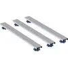Image de Set Geberit pieds et traverses pour receveur de douche en résine de pierre, Lxl 62,5x7,3cm, pieds réglables en hauteur 6-12 cm, 554.955.00.1