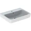 Image de Geberit Renova Plan, lavabo, 65 x 48 cm, avec trou pour robinet, avec trop-plein, blanc, 1 pièce.
