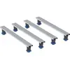 Image de Geberit set de pieds et de traverses pour receveur de douche en résine de pierre, à partir de 140 cm, Lxl 70x7,3cm, pieds réglables en hauteur 9-21 cm, 554.956.00.2