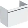 Image de Geberit Renova Plan armoire sous lavabo, avec un tiroir et un tiroir intérieur, 78,2x60,6x44,6cm, 501.909.01.1