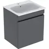 Image de Geberit Renova Plan ensemble lavabos avec meuble sous lavabo, 1 tiroir, 60x62,2x48cm, 501.915.JK.1