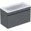 Image de Geberit Renova Plan ensemble lavabos avec meuble sous lavabo, 1 tiroir, 100x62,2x48cm, 501.917.JK.1