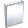 Image de Geberit ONE armoire de toilette avec ComfortLight, 2 portes, montage encastré, 75x90x15cm, 505.802.00.1