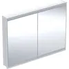 Image de Geberit ONE armoire de toilette avec ComfortLight, 2 portes, montage encastré, 120x90x15cm, 505.805.00.2