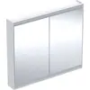 Image de Geberit ONE armoire de toilette avec ComfortLight, 2 portes, montage en saillie, 105x90x15cm, 505.814.00.2